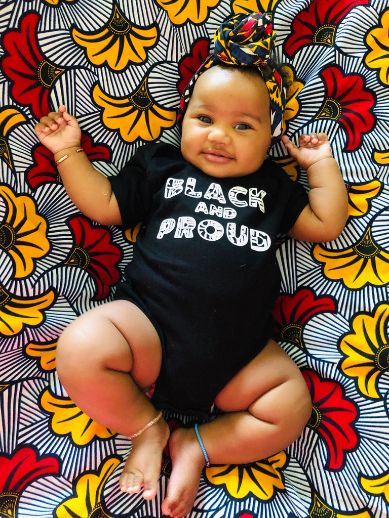BLACK AND PROUD TEE