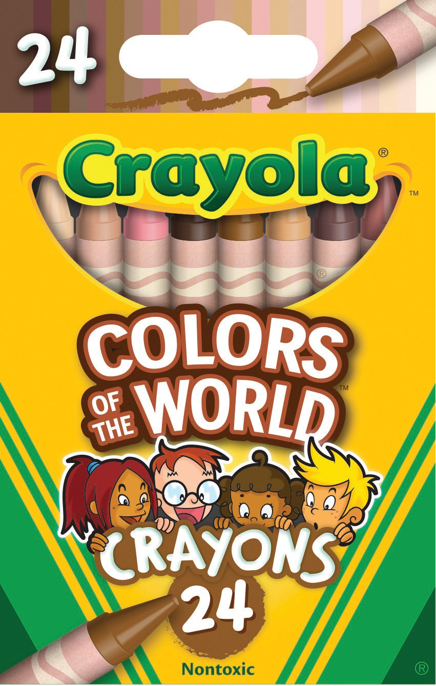 MULTICULTURAL CRAYONS (24)