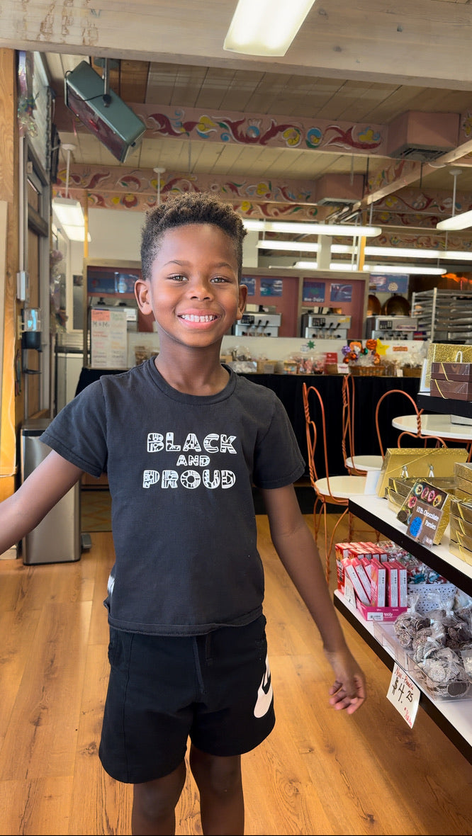 BLACK AND PROUD TEE