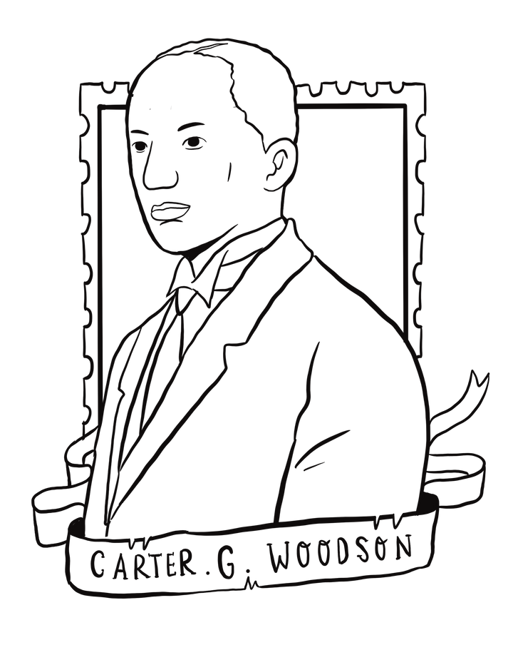 Carter G. Woodson Black History Activity Page